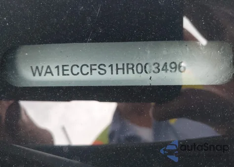 2017 Audi Q3 2.0T Premium from USA, damaged, VIN WA1ECCFS1HR003496